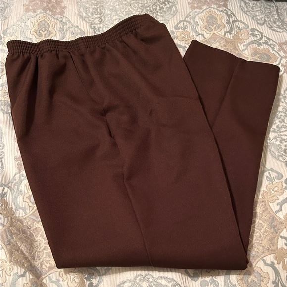 Alfred Dunner Pants - Alfred Dunner Women’s Dark Brown Pants